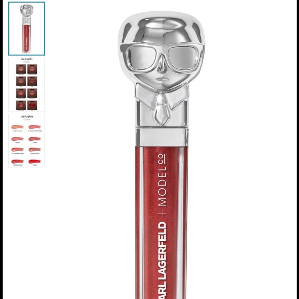 Karl Lagerfeld NIB Lip Lights Gloss Kiss Me Karl! - Picture 3 of 7